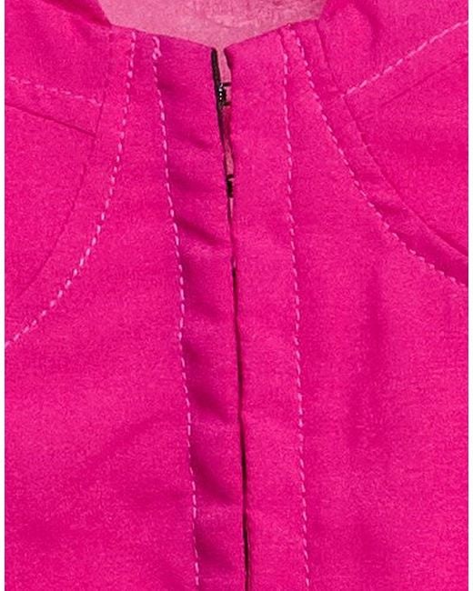 SIMONA CORSELLINI Pink Top Polyester, Elastane