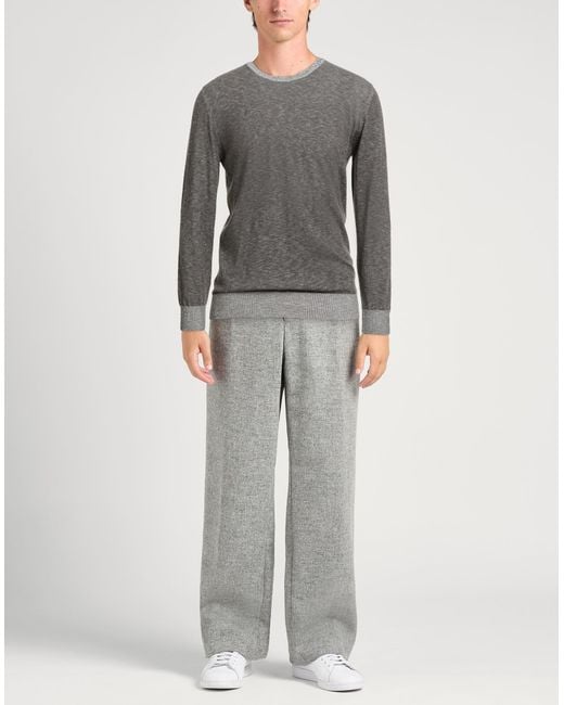Kangra Gray Sweater Cotton for men
