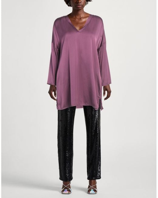 Manila Grace Purple Top Viscose