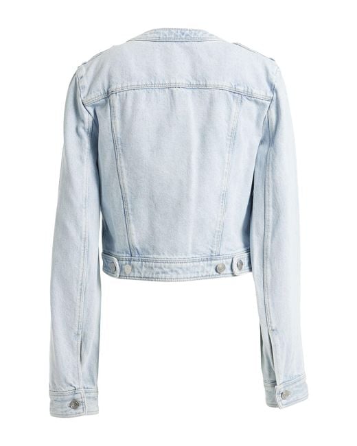 Isabel Marant Blue Denim Outerwear Cotton