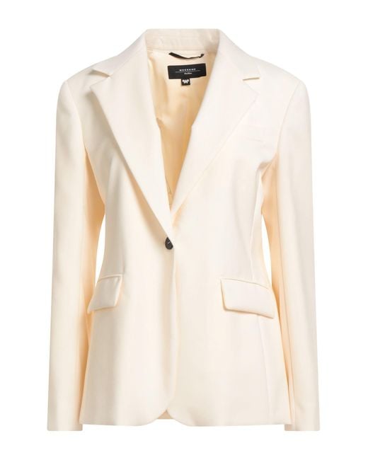 Weekend by Maxmara Natural Blazer Virgin Wool