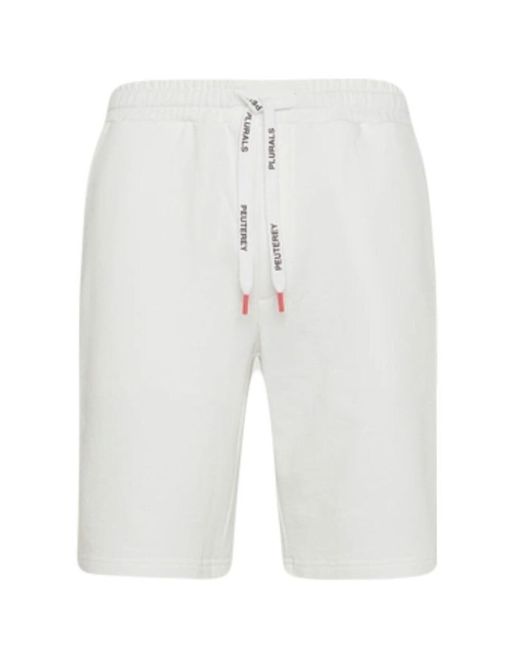 Peuterey Shorts & Bermudashorts in White für Herren