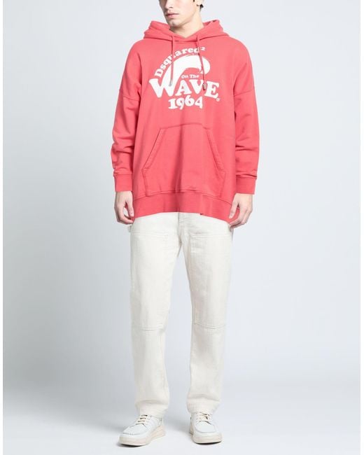 DSquared² Pink Sweatshirt for men