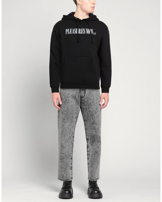 Pleasures Black Sweatshirt for men
