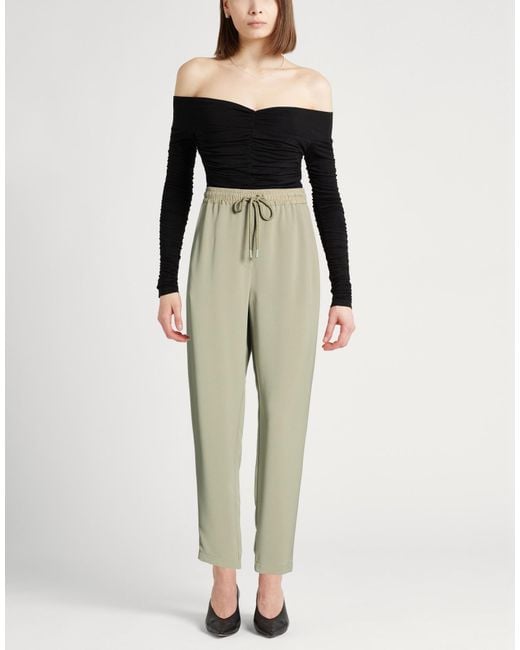 Marella Natural Pants Triacetate, Polyester