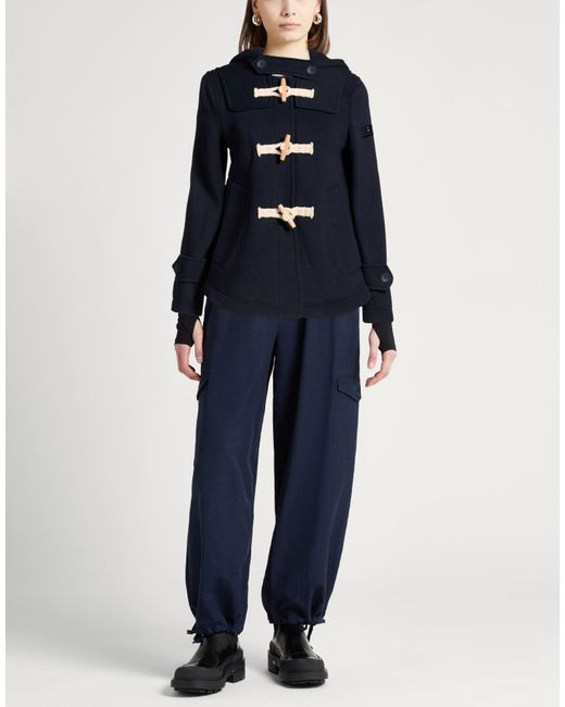 Peuterey Blue Coat Cotton, Polyamide