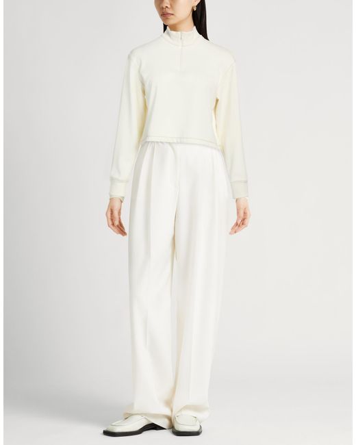 Theory White Sweatshirts