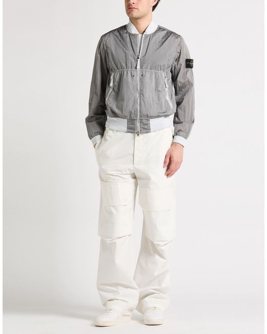 Stone Island Gray Jacket for men