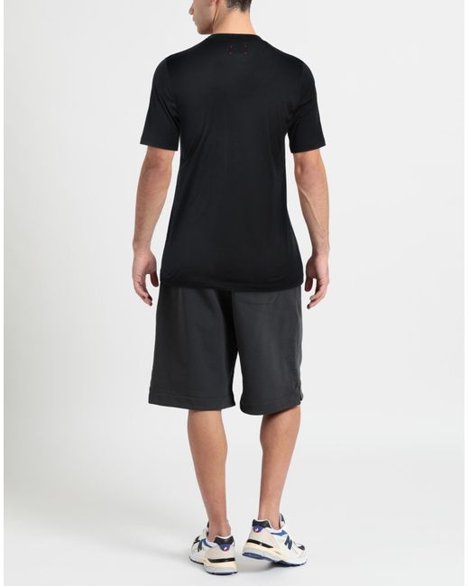 Kiton Black T-shirt for men