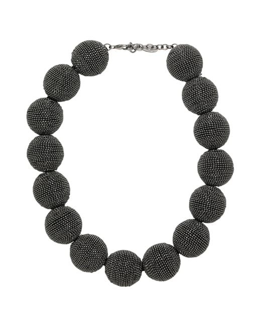 Brunello Cucinelli Black Necklace