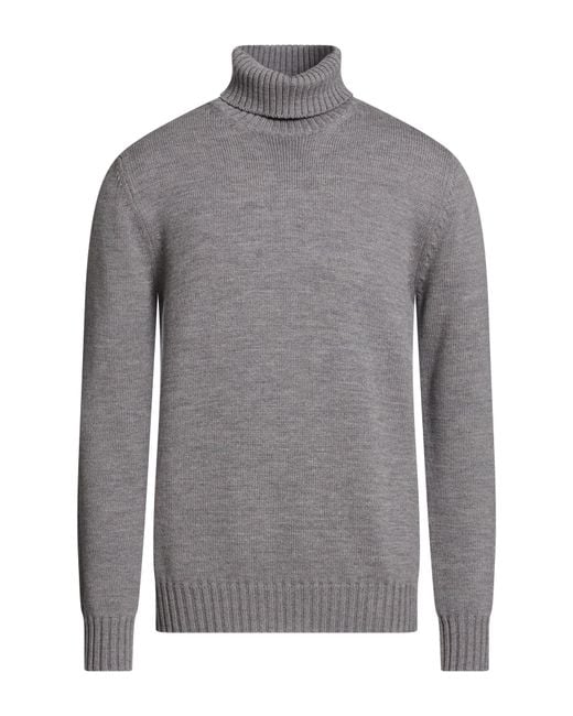 Col Roulé Alpha Studio pour homme en coloris Gray