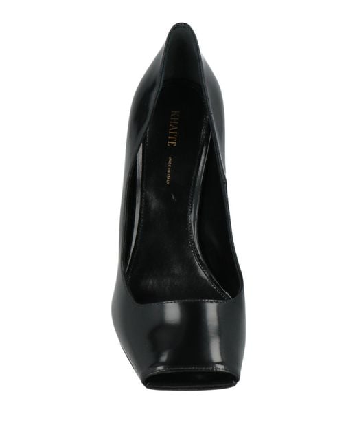 Khaite Black Pumps Leather