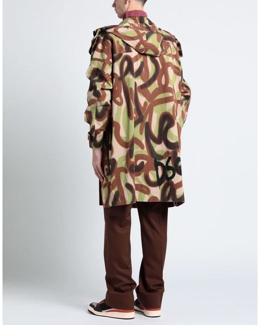 DSquared² Natural Overcoat & Trench Coat for men