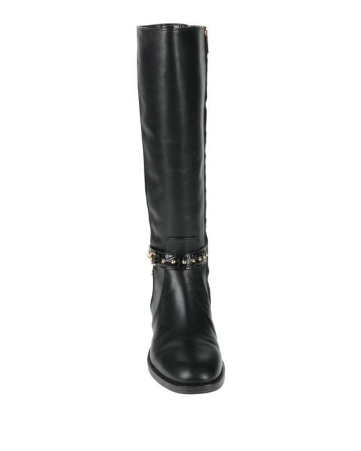 MICHAEL Michael Kors Black Boot Leather