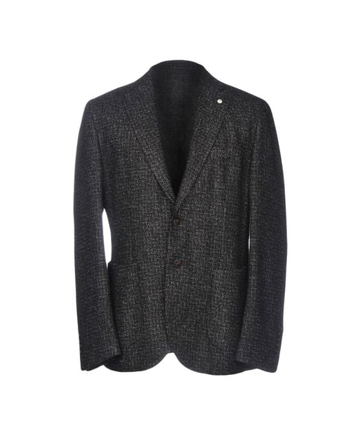 L.b.m. 1911 Black Blazer for men