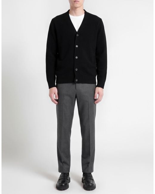 Officina 36 Blue Cardigan Wool, Polyamide for men