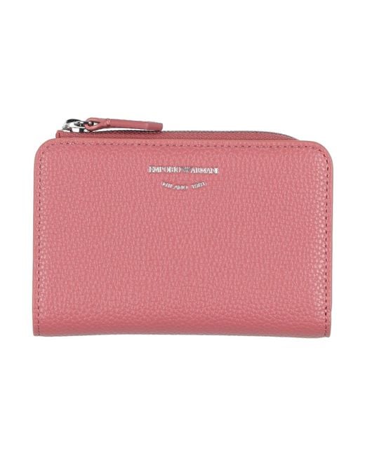 Emporio Armani Pink Wallets