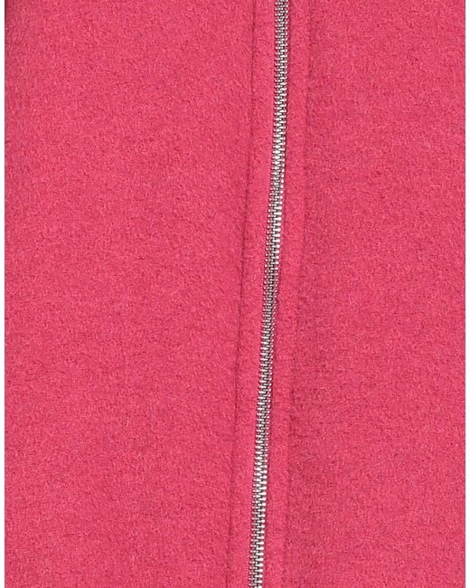 Suoli Pink Fuchsia Jacket Acrylic, Polyester, Wool, Polyamide