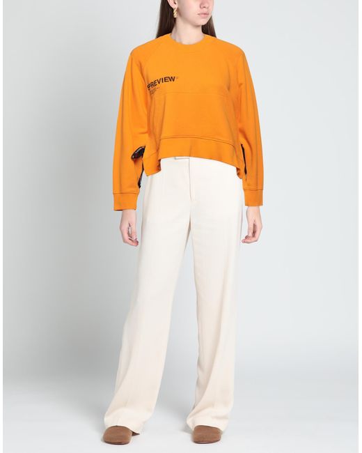 5preview Orange Sweatshirt