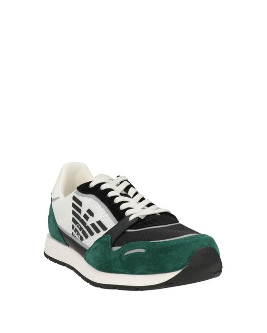 Sneakers Emporio Armani de hombre de color Green