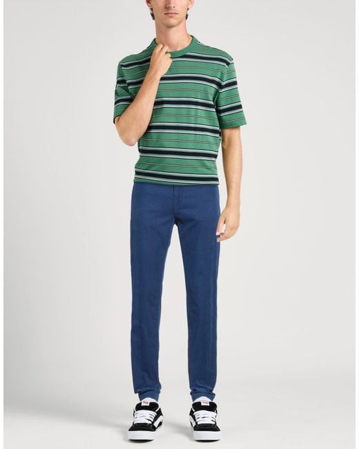 Massimo Alba Blue Trouser for men