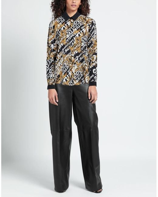 Versace Jeans Couture Gray Shirt Viscose