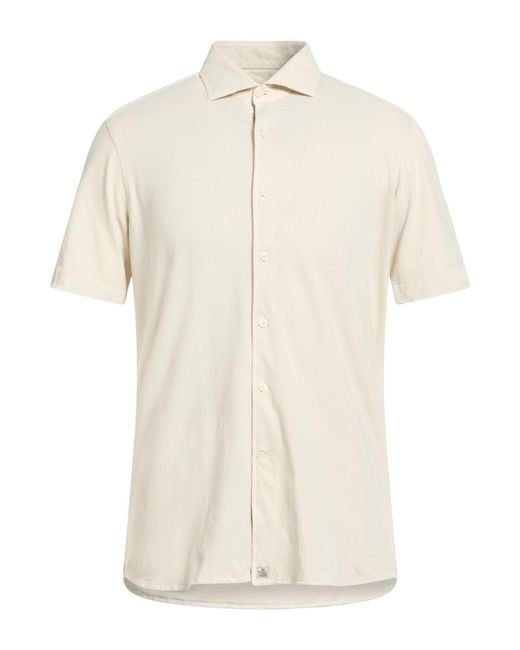 Sonrisa White Shirt Cotton, Elastane for men