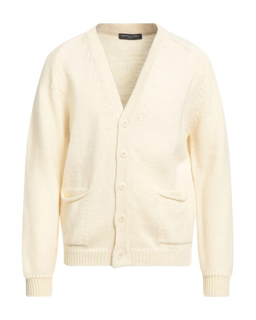 Daniele Fiesoli Strickjacke in Natural für Herren