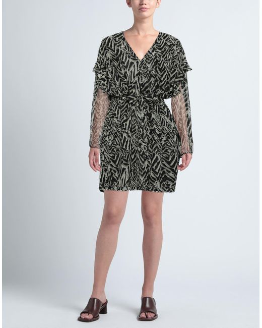 Twinset Gray Mini Dress