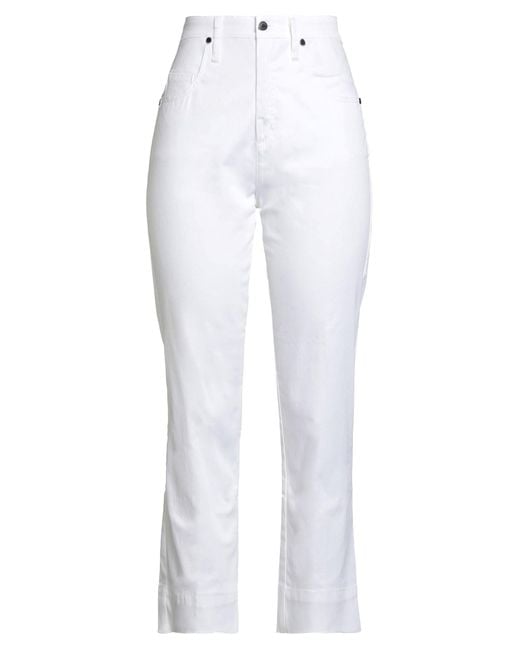 Marani Jeans Women's White Trouser