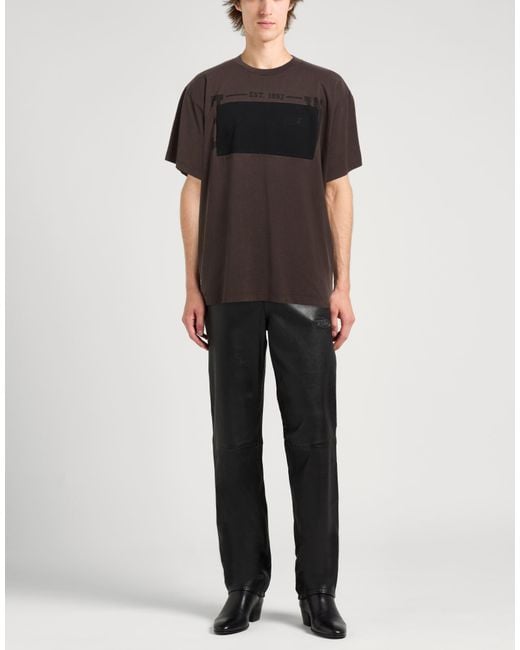 MM6 by Maison Margiela Black T-Shirts for men