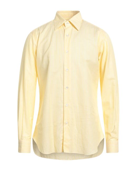 Camicia di Barba Napoli in Yellow da Uomo