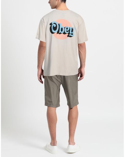 Obey White T-shirt for men