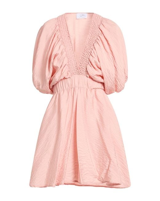 Soallure Pink Mini Dresses
