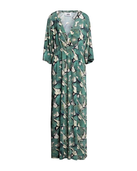 Alpha Studio Green Maxi Dress