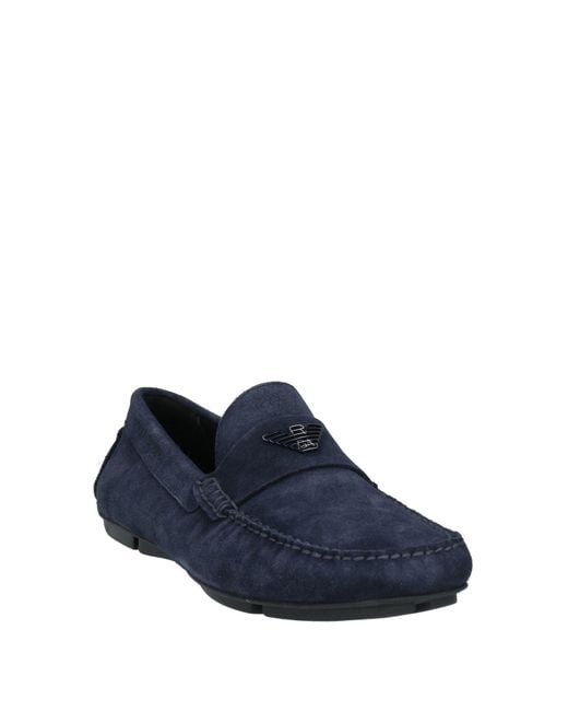 Emporio Armani Blue Loafer for men
