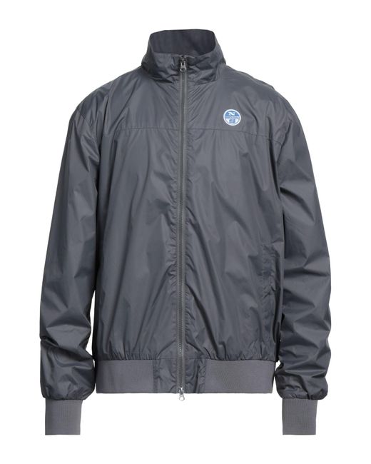 North Sails Gray Lead Jacket Polyamide for men