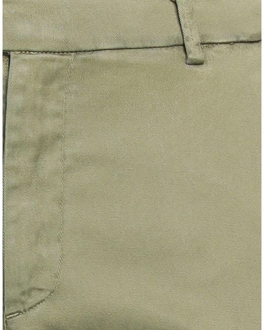 Messagerie Green Pants Lyocell, Cotton, Elastane for men