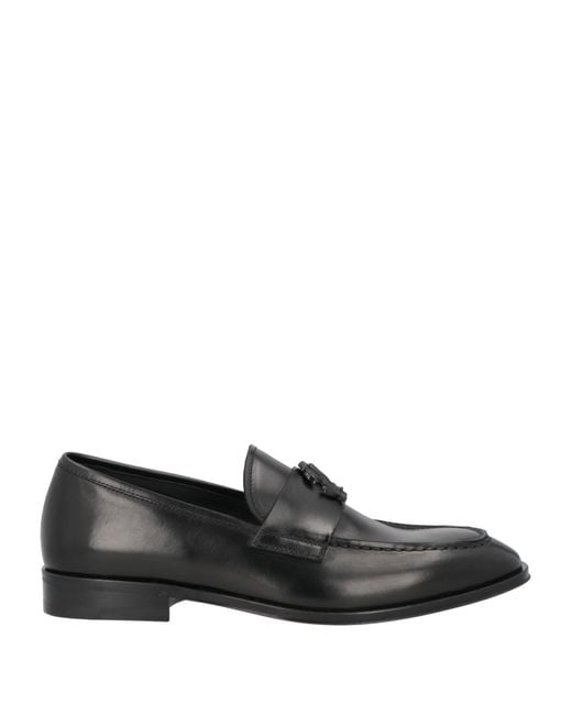 Roberto Cavalli Black Loafer for men
