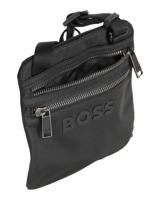 Boss Black Cross-Body Bag for men