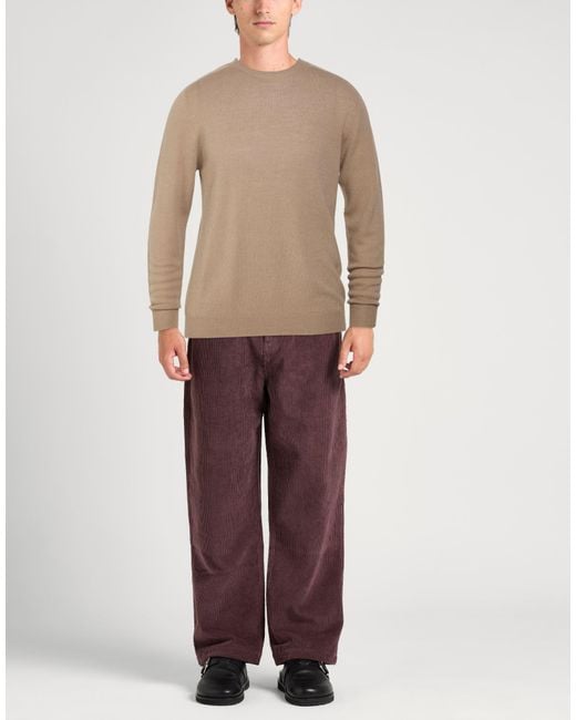 Grifoni Brown Sweater Virgin Wool for men
