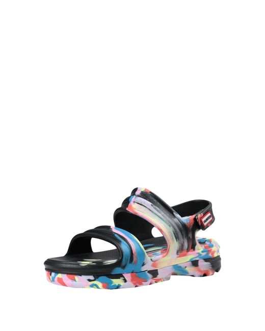 Hunter White Sandals