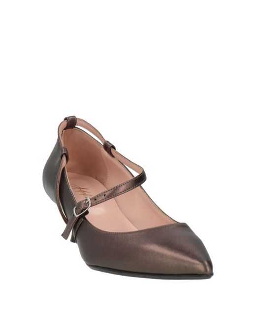 ADELIA Brown Pumps Leather