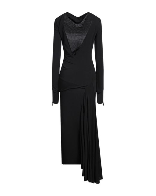 Givenchy Black Maxi Dress Viscose, Polyamide, Elastane