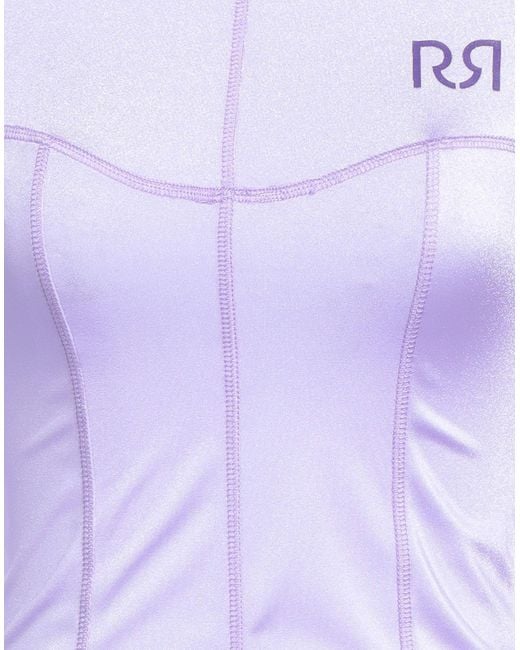 Rinascimento Purple T-Shirt Polyamide, Elastane