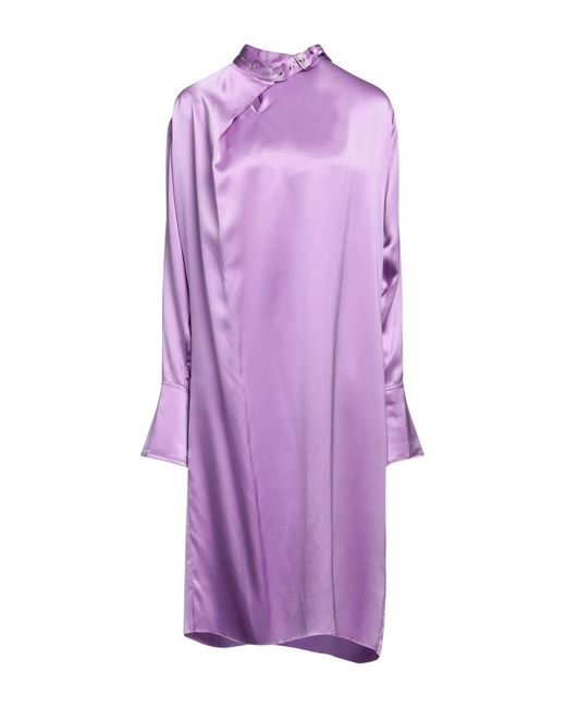 Marques'Almeida Purple Midi Dress