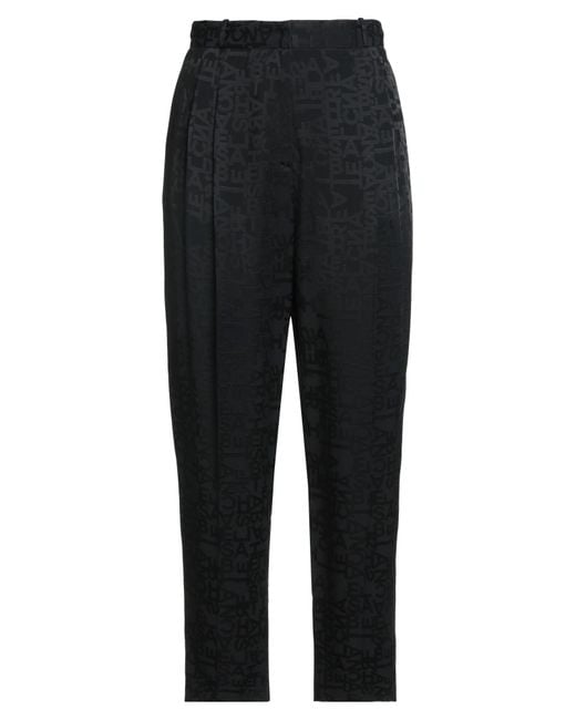 Elisabetta Franchi Black Pants Acetate, Viscose