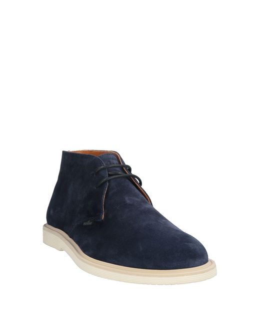 Hogan Blue Ankle Boots for men