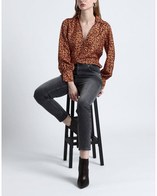 Karl Lagerfeld Brown Shirt