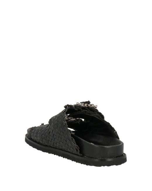 Inuovo Black Sandals